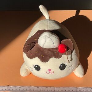 Cuddly soft kitty sundae squishy plush stuffy
